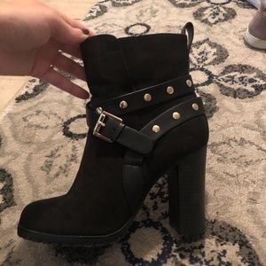 Black booties